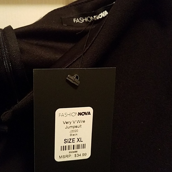 Off The Shoulders Jumpsuit - Picture 2 of 4